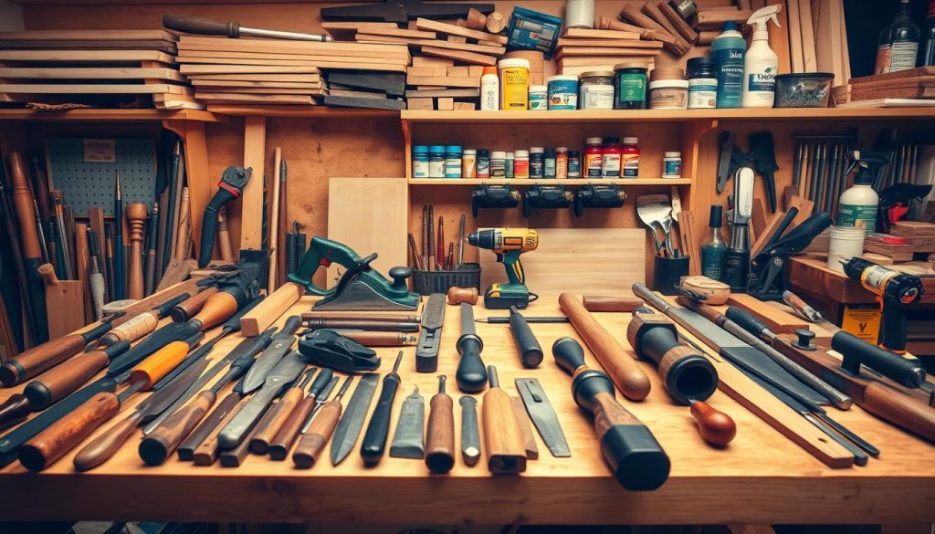 woodworking supplies
